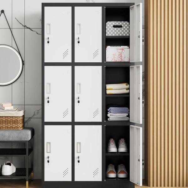STEEL LOCKER 9 DOOR