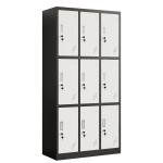 STEEL LOCKER 9 DOOR