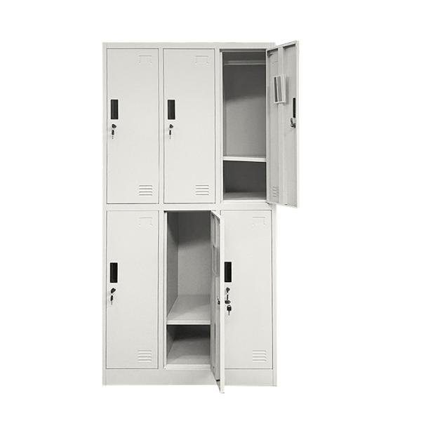 STEEL LOCKER 6 DOOR
