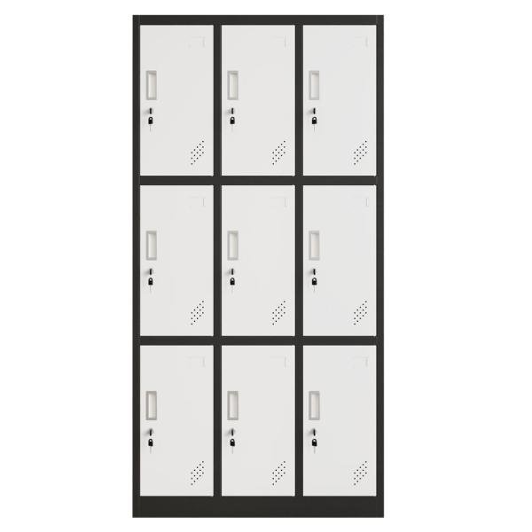 STEEL LOCKER 9 DOOR