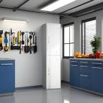 STEEL LOCKER 2 DOOR longitudinal