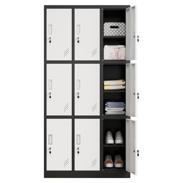 STEEL LOCKER 9 DOOR