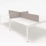 Facbric screen desk