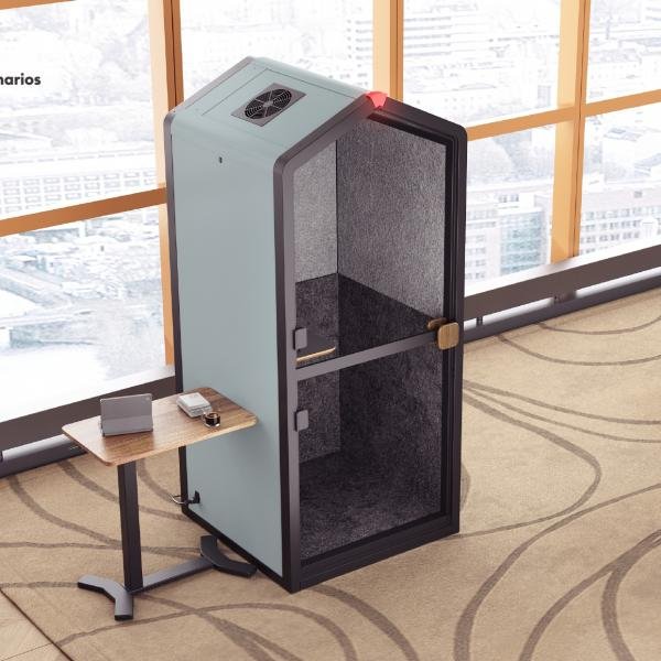 Booth room for one person