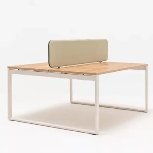 Facbric screen desk